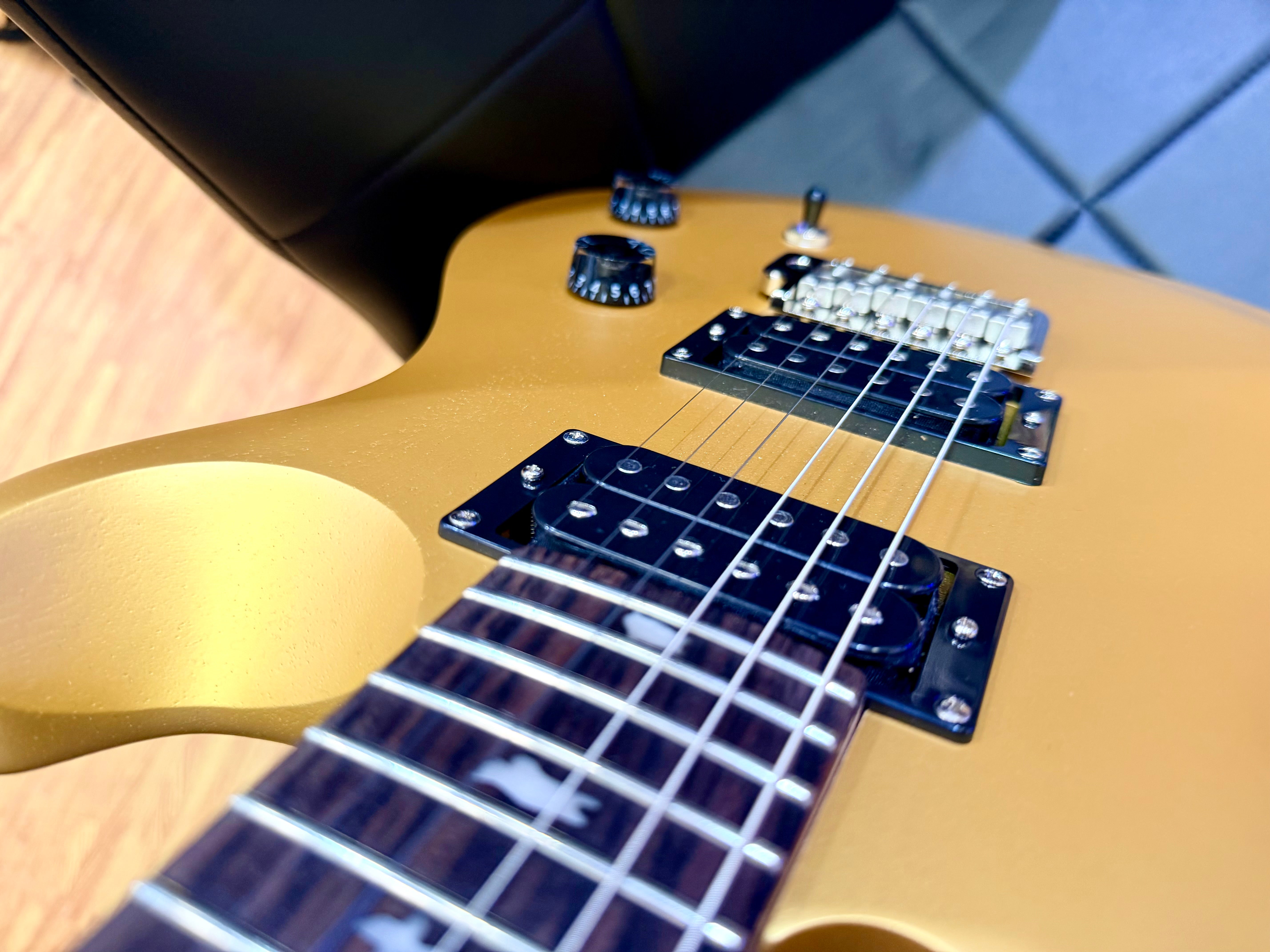⚡️EX-DEMO⚡️ PRS SE CE24 Standard Satin Metallic Gold~ 2026 Model + GigBag!