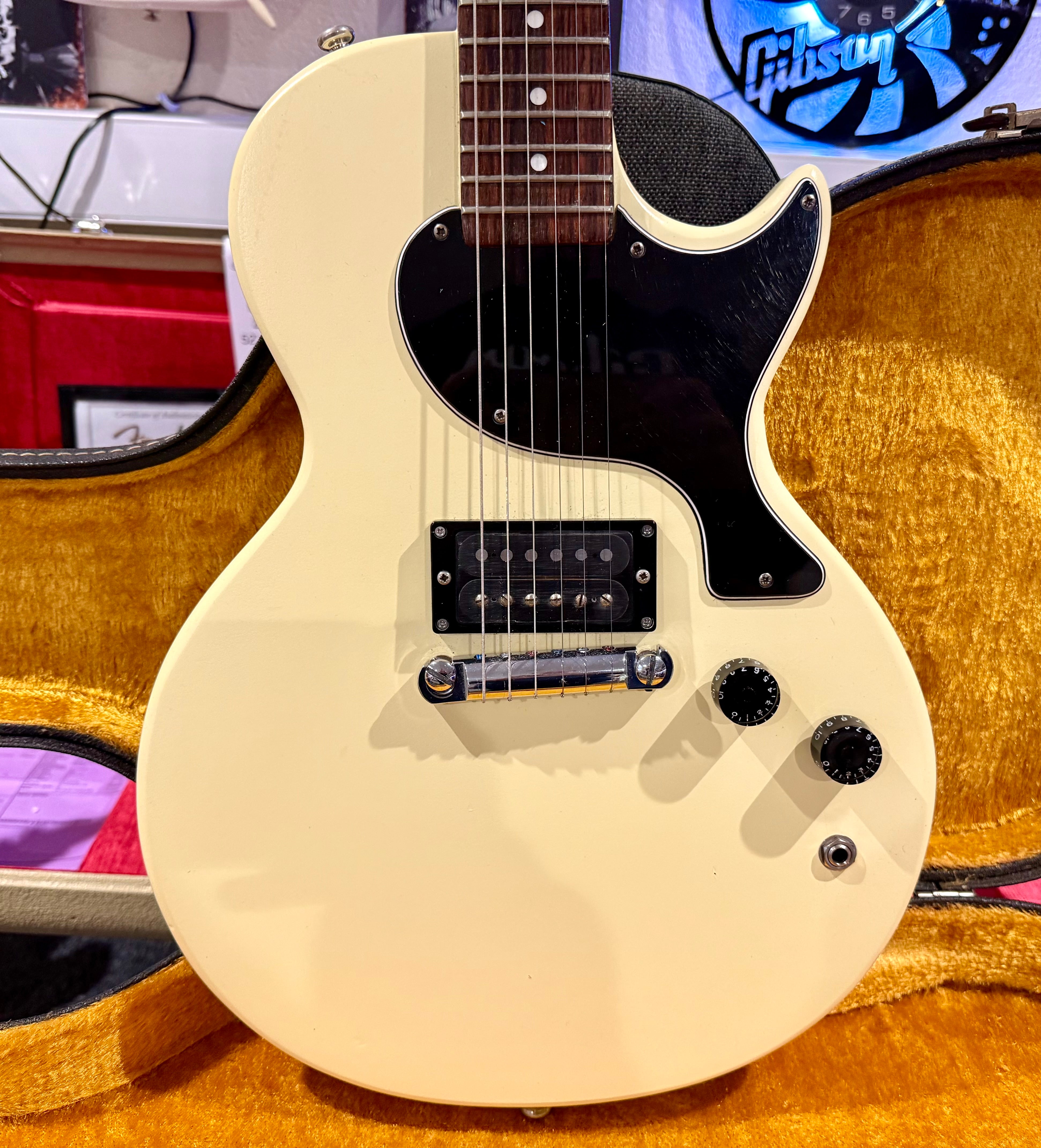 🌟RARE BUTTERMILK🌟 Gordon Smith GS1-60 Singlecut~Coil Split + Case~2006 UK Made