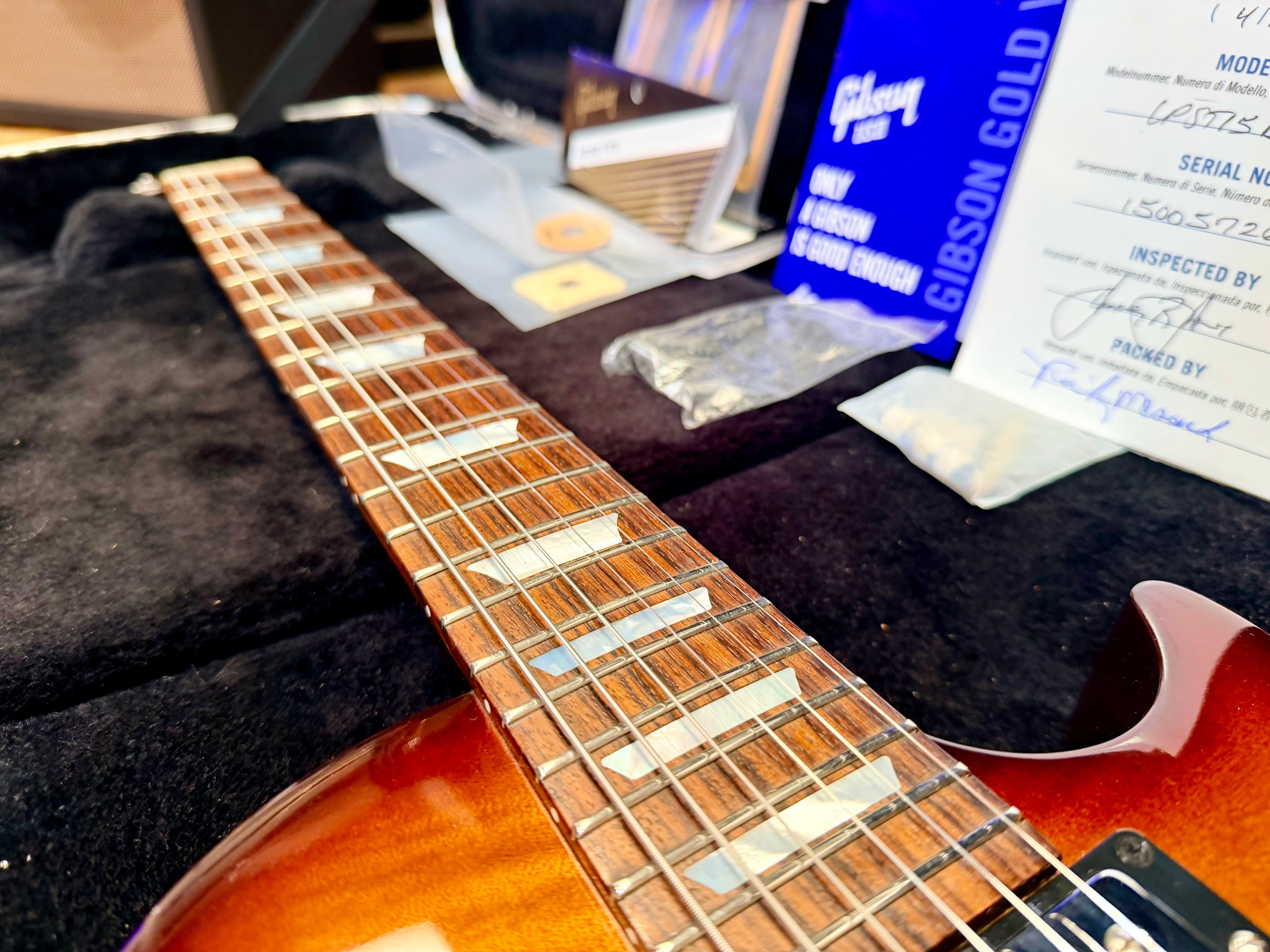 ✨2015✨ Gibson Les Paul Studio~ 100th Birthday Model~ Desert Burst~ Gold Case!