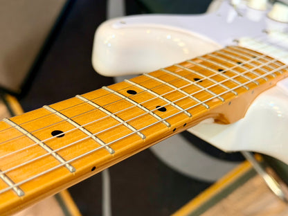🔥EMG ACTIVE🔥 Squier Classic Vibe ‘50s Stratocaster In White Blonde~ EMG SA P’ups
