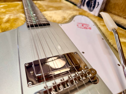 ✨2024✨ Epiphone Inspired By Gibson Custom 1963 Firebird I Silver Mist~ Maestro