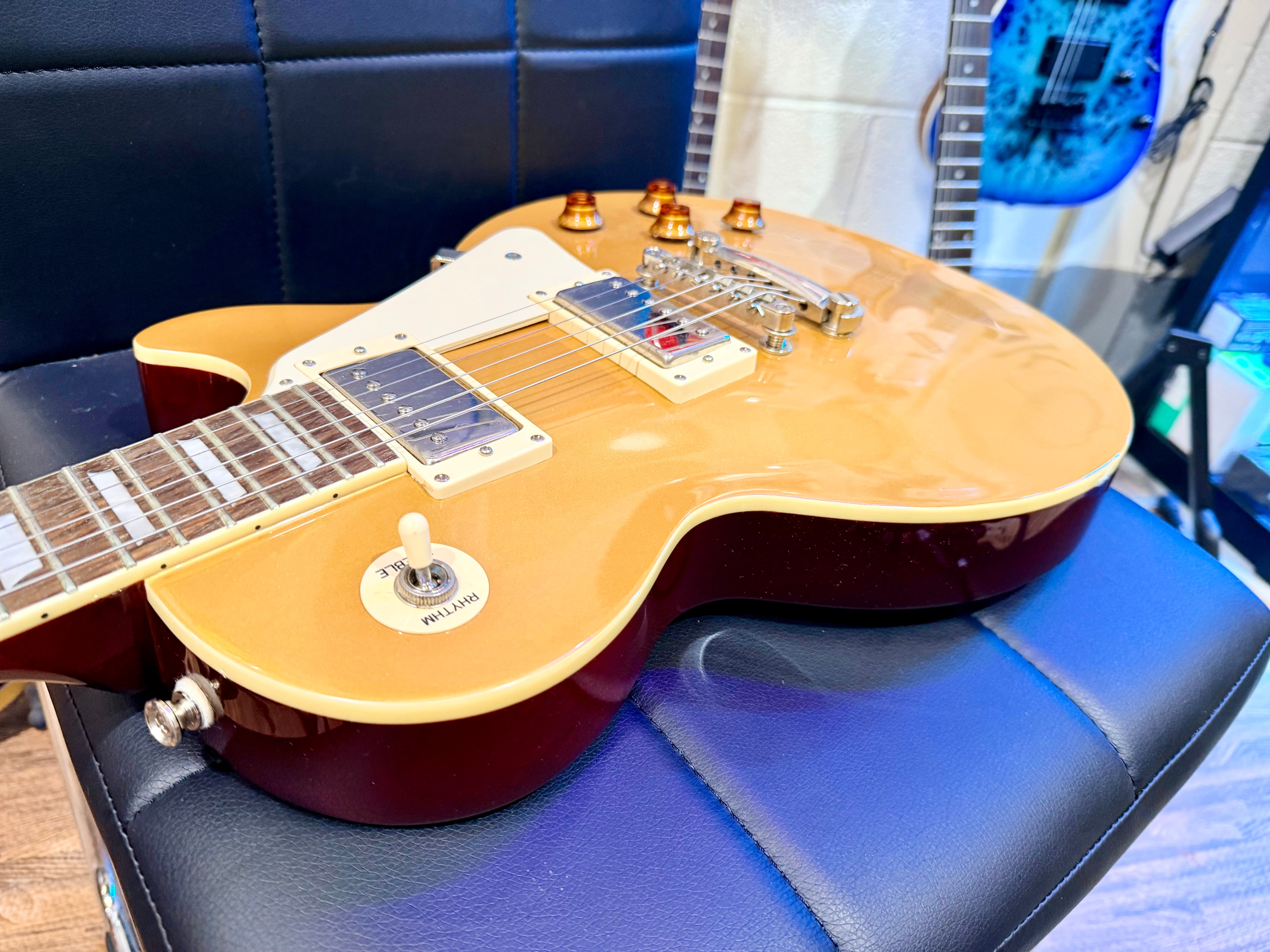 🌟2012🌟 Epiphone Les Paul Standard Gold Top~ Electric Guitar~ Lovely Condition!