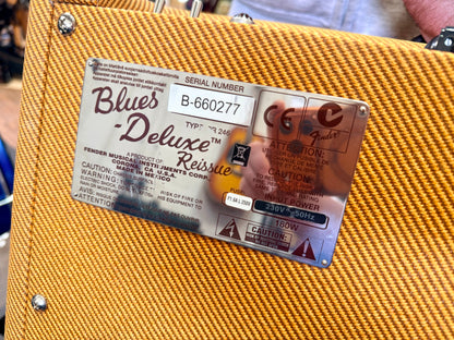 🎸 Fender Blues Deluxe Reissue Tweed 1x12 Valve Combo Amplifier~ 2016 Model 🎸