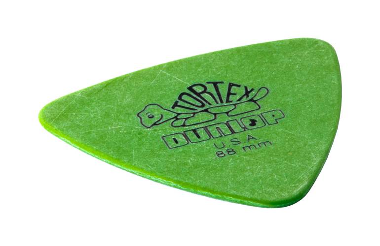 Dunlop 431P .88 Tortex Triangle 6/Play Bass Pack Picks