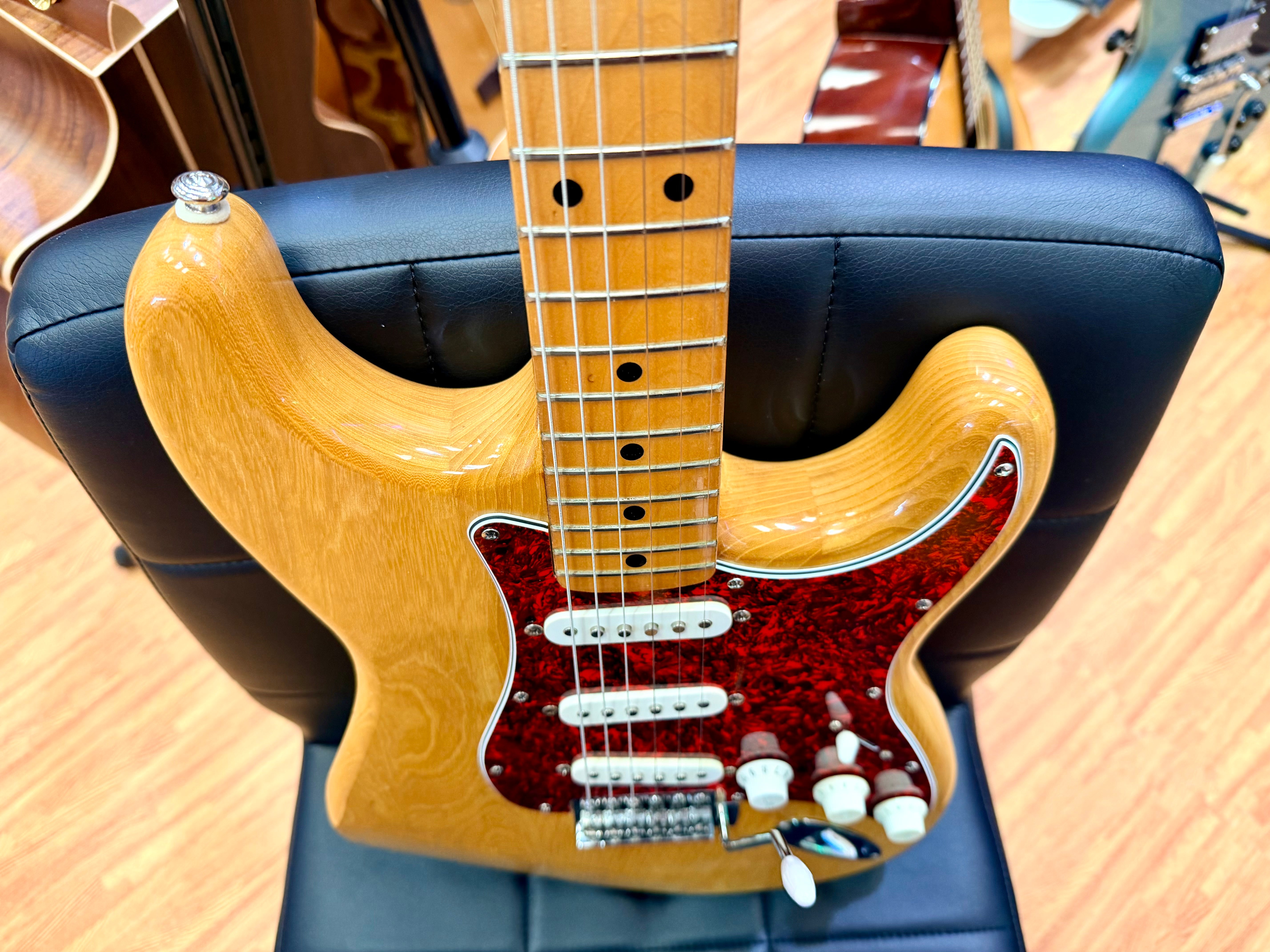 🇯🇵 70’s JAPAN 🇯🇵 Kimbara Stratocaster MIJ Natural Ash~ Late 1970s Matsumoku!