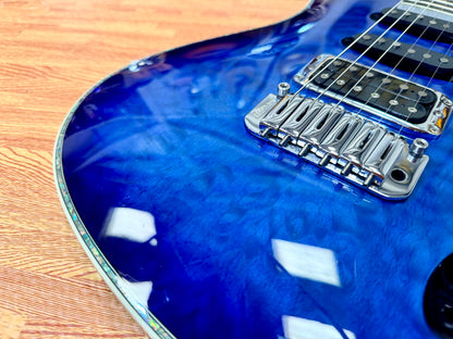 ✨2016✨ Ibanez SA360NQM-SPB~ Sapphire Blue~ SA Series Superstrat HSS Guitar!