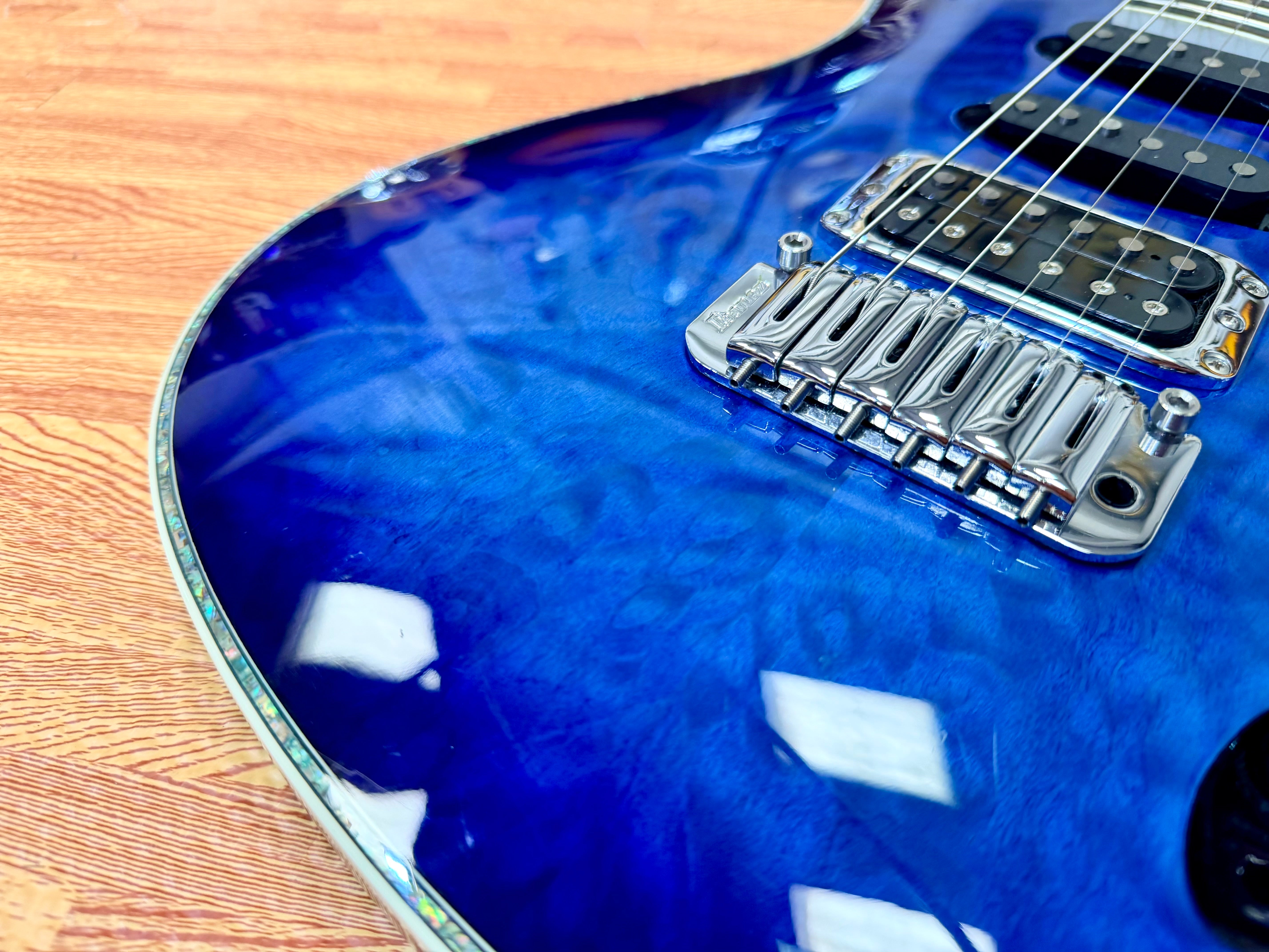 ✨2016✨ Ibanez SA360NQM-SPB~ Sapphire Blue~ SA Series Superstrat HSS Guitar!