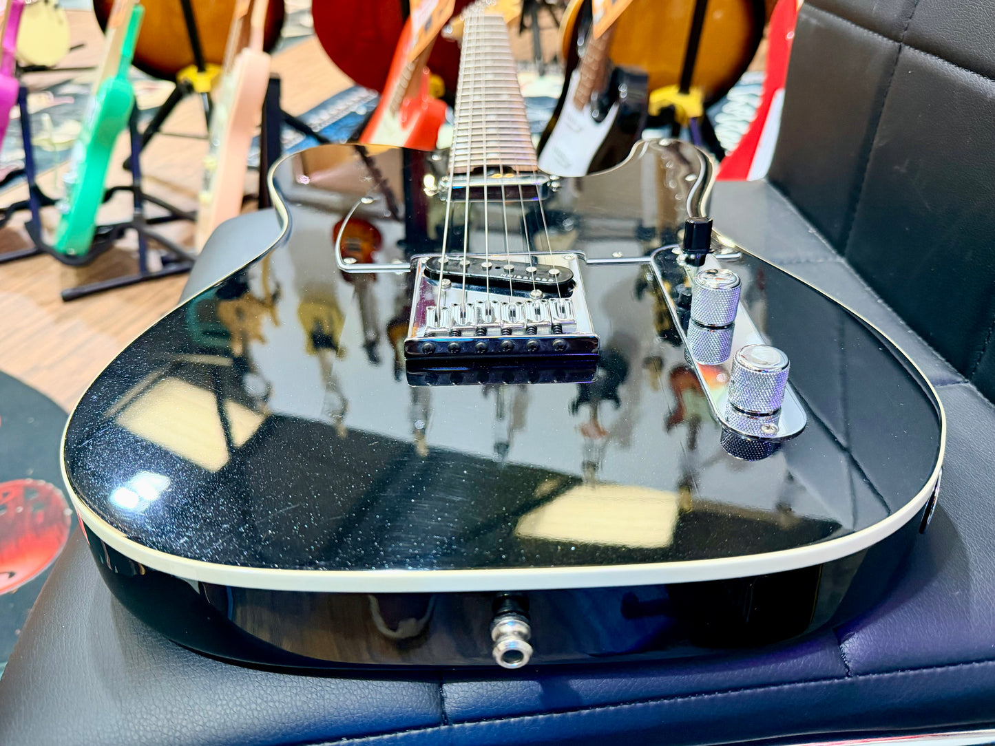 🌟2016 USA🌟 Fender American Elite Telecaster~ Mystic Black Sparkle~ Rosewood!