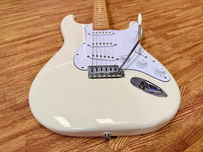 🌟2025🌟 Fender Standard Stratocaster Electric Guitar~ Olympic White~ Maple Neck