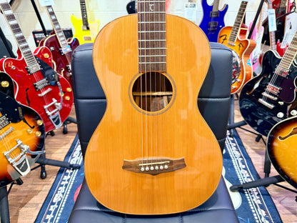 🌟 Tanglewood Exotic Java TWJPE Parlour Electro Acoustic + Hard Case~Stunning 🌟