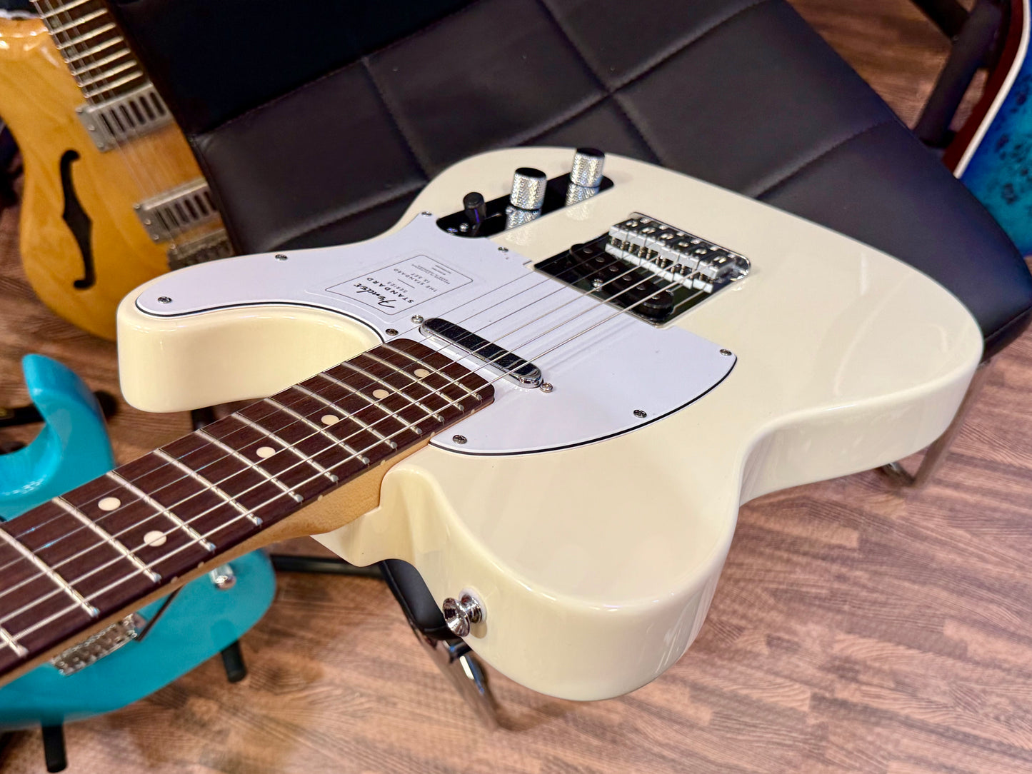 🌟2025 NEW MODEL🌟 Fender Standard Series Telecaster~ Olympic White~ Rosewood!