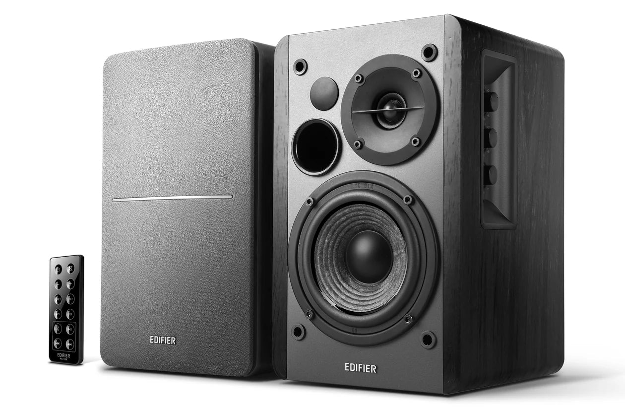 Edifier R1280DB Active Bluetooth Bookshelf 2.0 Speaker Set - Black - CM-R1280DB