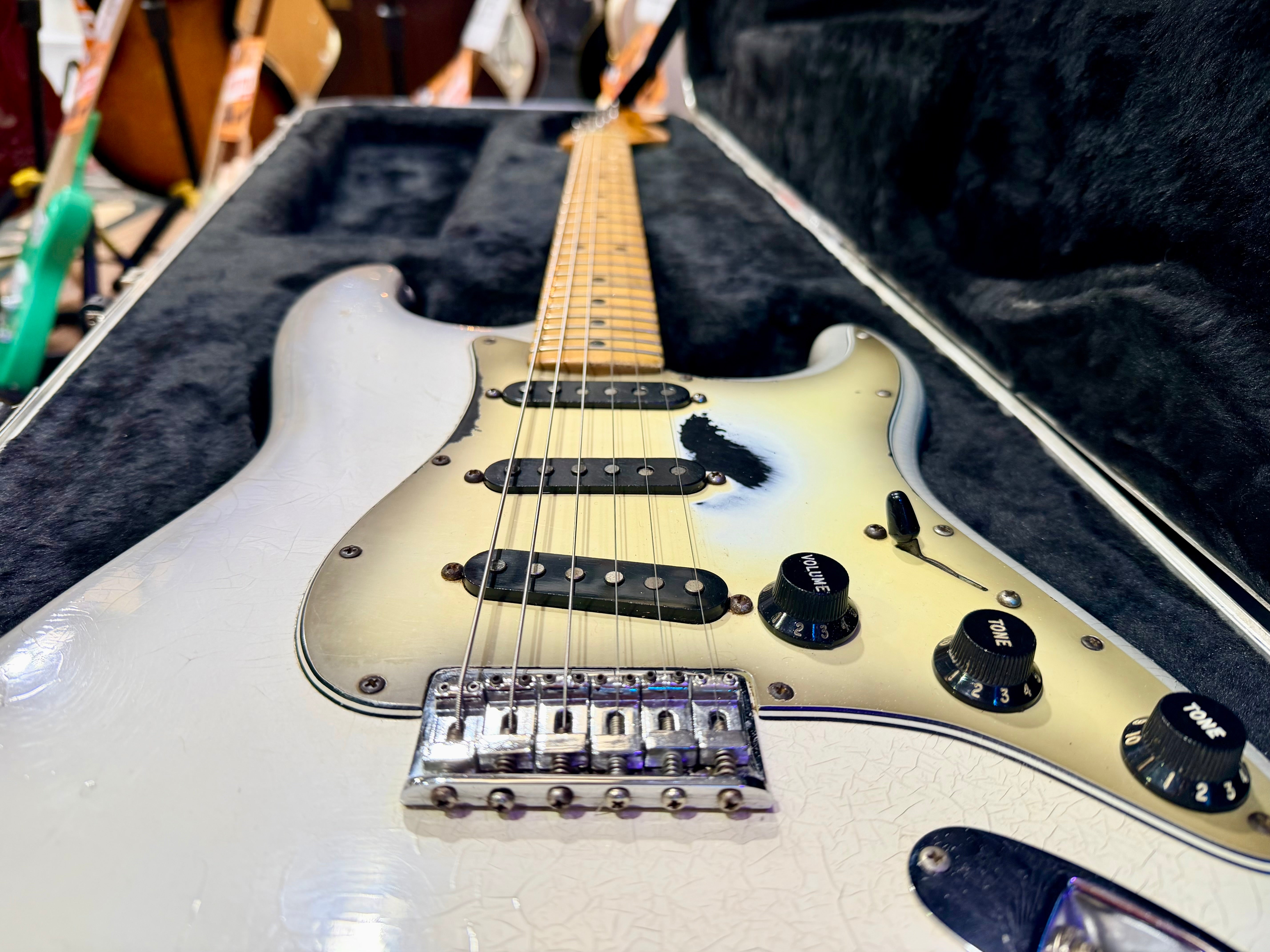 🔥 1979 🔥 Fender Hardtail Stratocaster~ Antigua Sunburst Vintage + Hard Case!