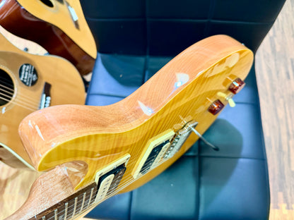 ☀️2022☀️ PRS SE Santana Signature~ Flamed Maple~ Santana Yellow~ Mint Condition!