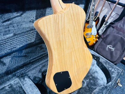 🌟MINT🌟 D'Angelico Ludlow Deluxe~ Swamp Ash Natural~2018~ Hard Case~MUST SEE 🌟