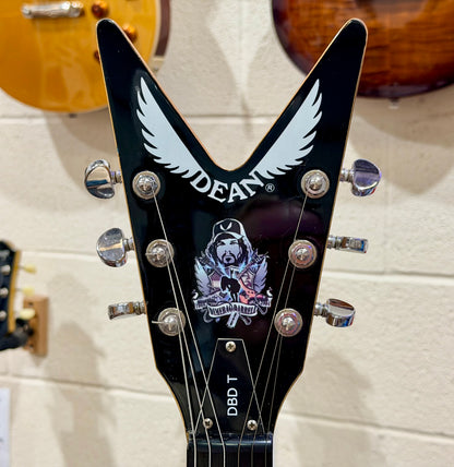 🔥 DIMEBAG DARRELL 🔥 Dean DBD T Tribute ML Dimebag Model~ Gloss Black~ Mid 00’s