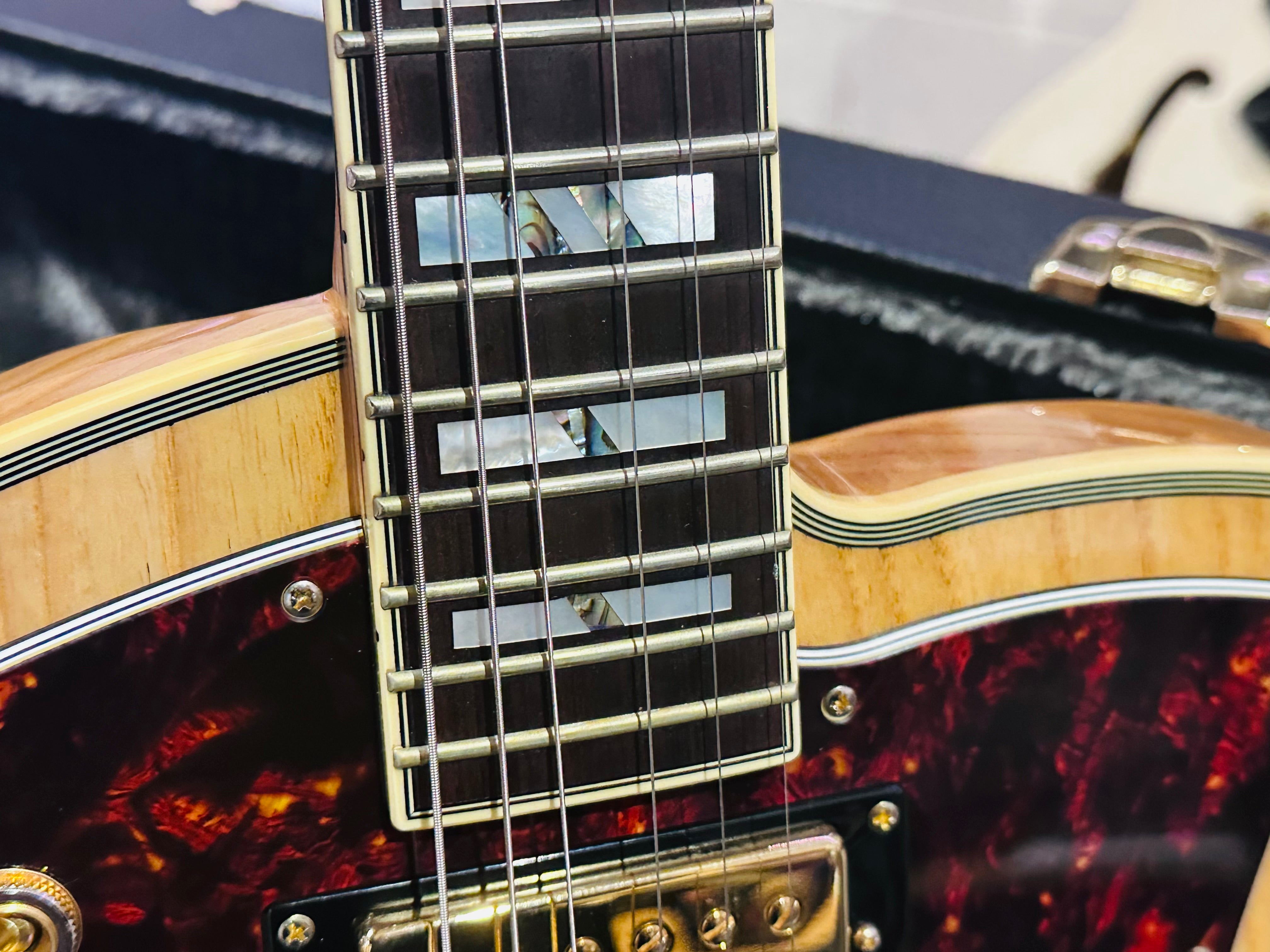 🌟MINT🌟 D'Angelico Ludlow Deluxe~ Swamp Ash Natural~2018~ Hard Case~MUST SEE 🌟