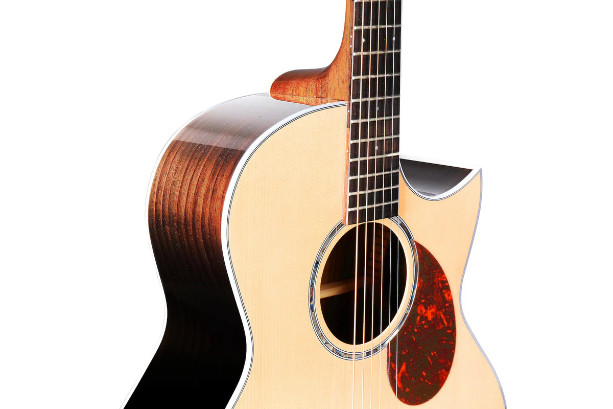 Enya EGA-Q1M EQ Pro Series Natural Spruce Electro-Acoustic Guitar
