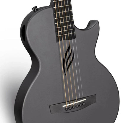 Enya Nova Go Black Carbon Fibre 1/2 Size Travel Acoustic Guitar