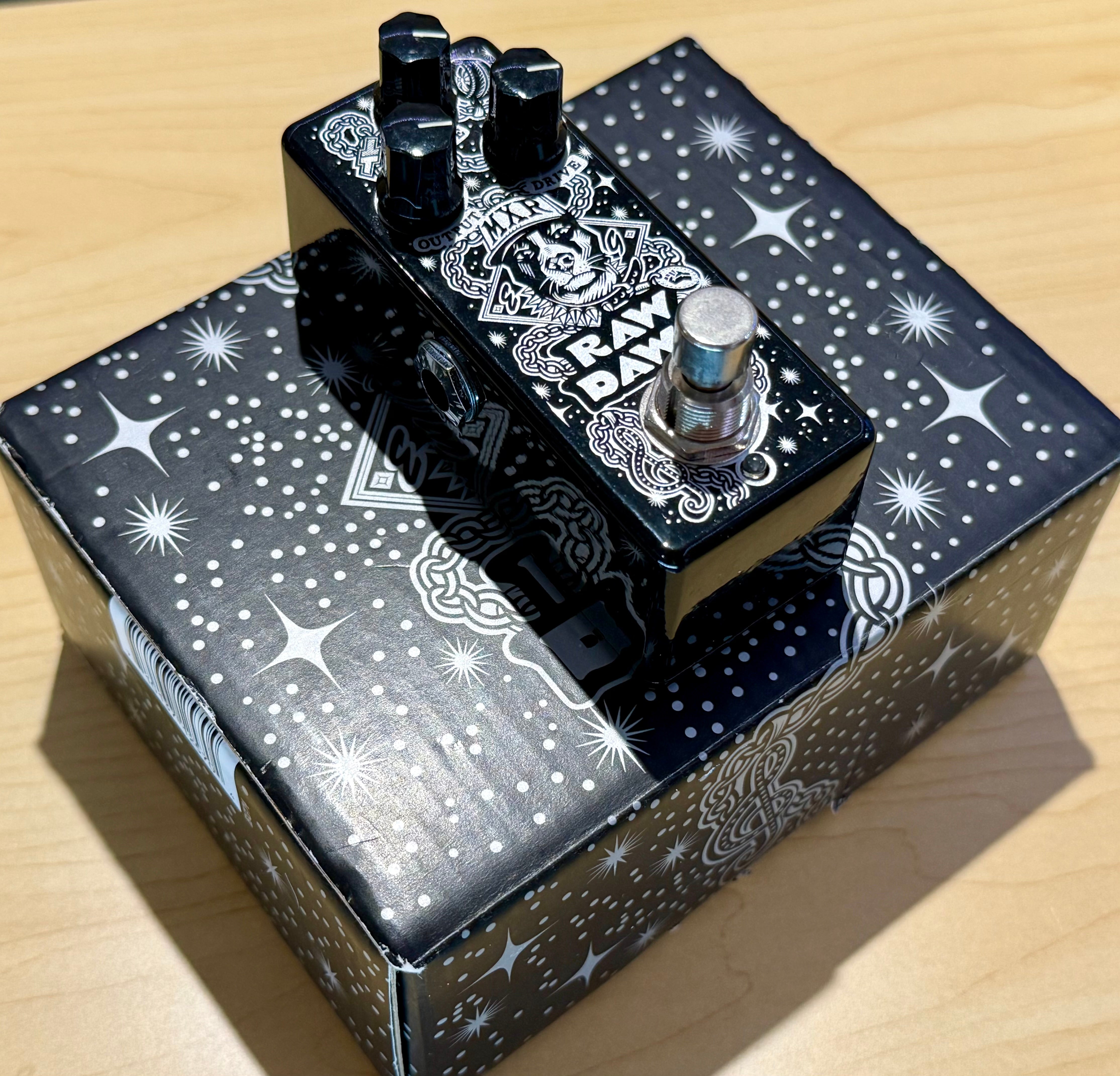 🎸 MXR Eric Gales Raw Dawg Overdrive~ Guitar Effects Pedal~ Mini FX~ Boxed 🎸