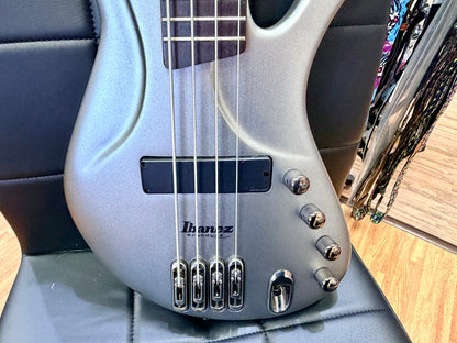 🔥RARE🔥 2001 Ibanez Ergodyne EDA900 Bass~ Korea~ Silver Flat Luthite~ Piezo!
