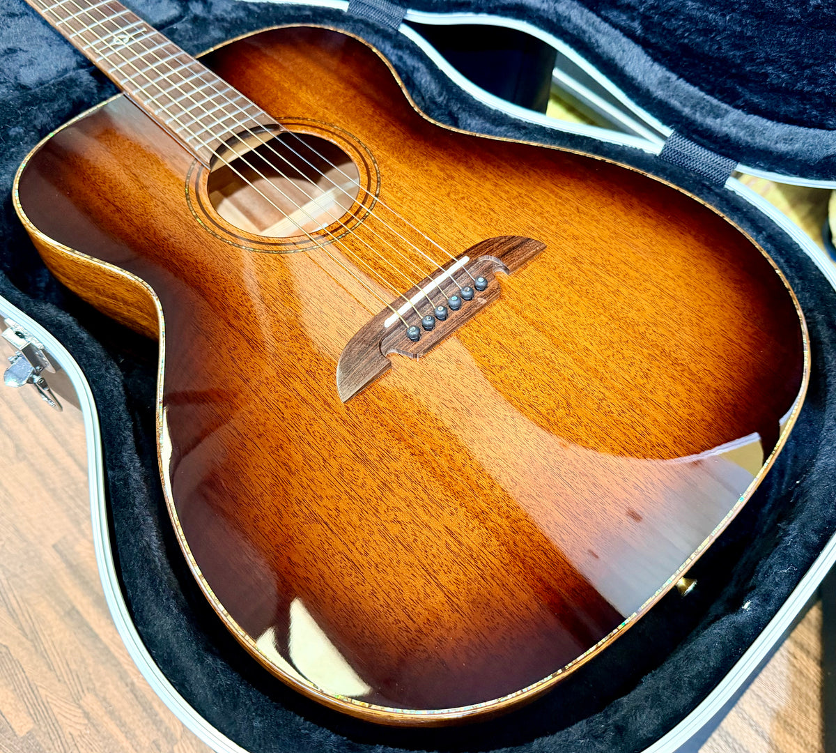 🌟2020🌟 Alvarez MFA66SHB Masterworks OM Folk Acoustic Guitar~ Shadowburst!