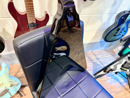 🔥MINT🔥 Epiphone Kirk Hammett 1979 Flying V Ebony~ Inspired By Gibson~ Hard Case