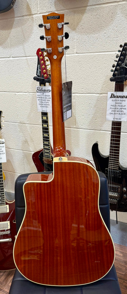 🌟BRAND NEW🌟 EKO NXT D100CE Natural Cutaway Electro-Acoustic Guitar~ New Model!