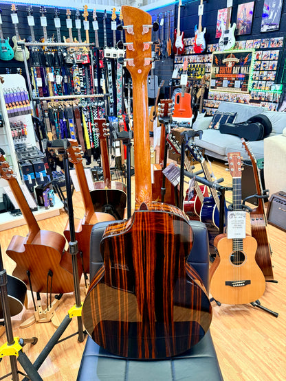 ✨NEW✨ Brunswick BTK60EB Ebony Grand Auditorium Cutaway Electro Acoustic Guitar!