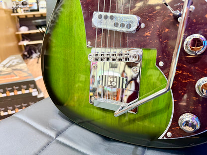 🔥NEW🔥 Rapier Saffire Ultra Electric Guitar~ Greenburst~ Astro-Split Pickups!