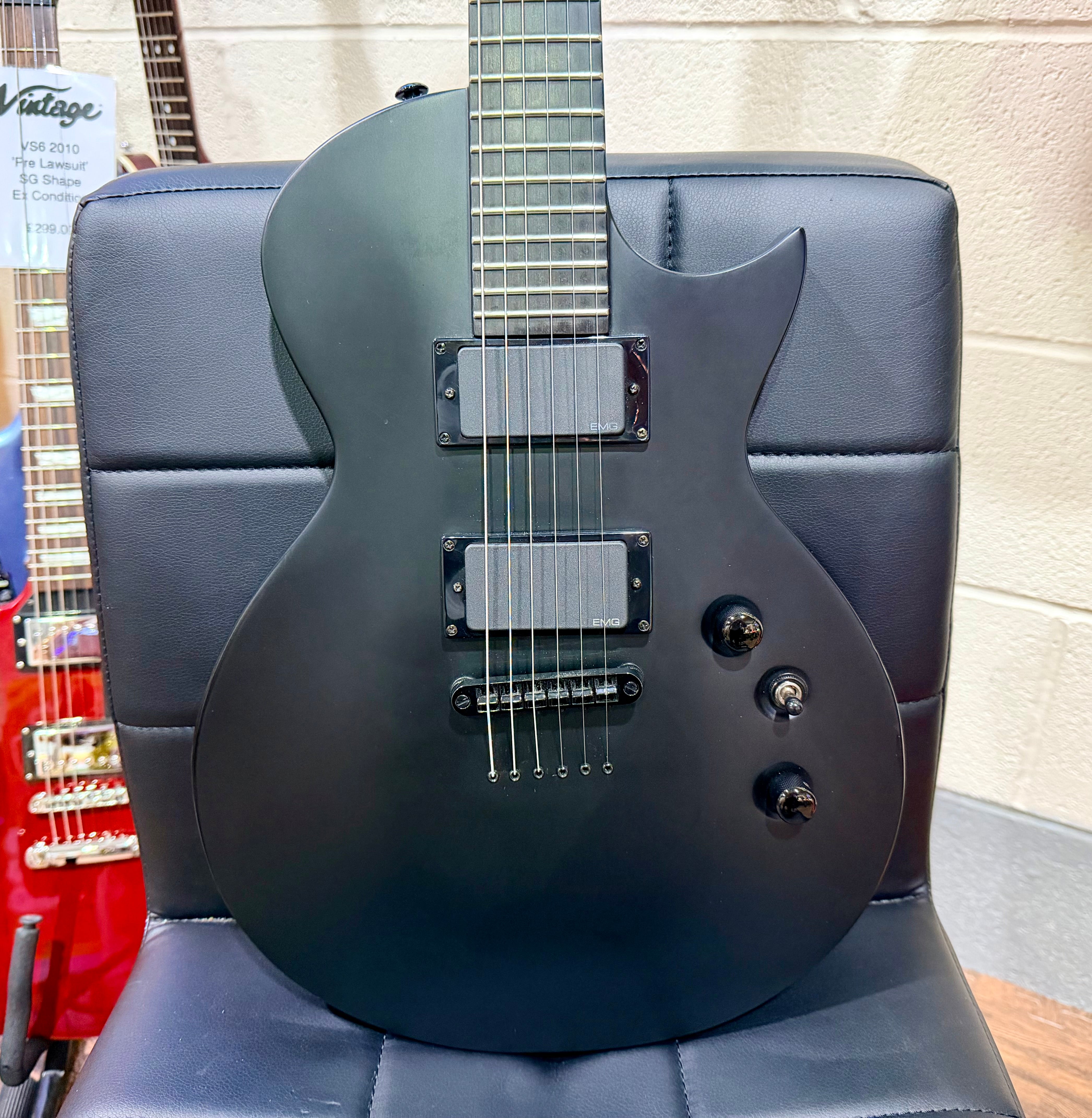 🔥RARE🔥 ESP LTD EC-2005 30th Anniversary~ Satin Black~ Limited Edition + Case!