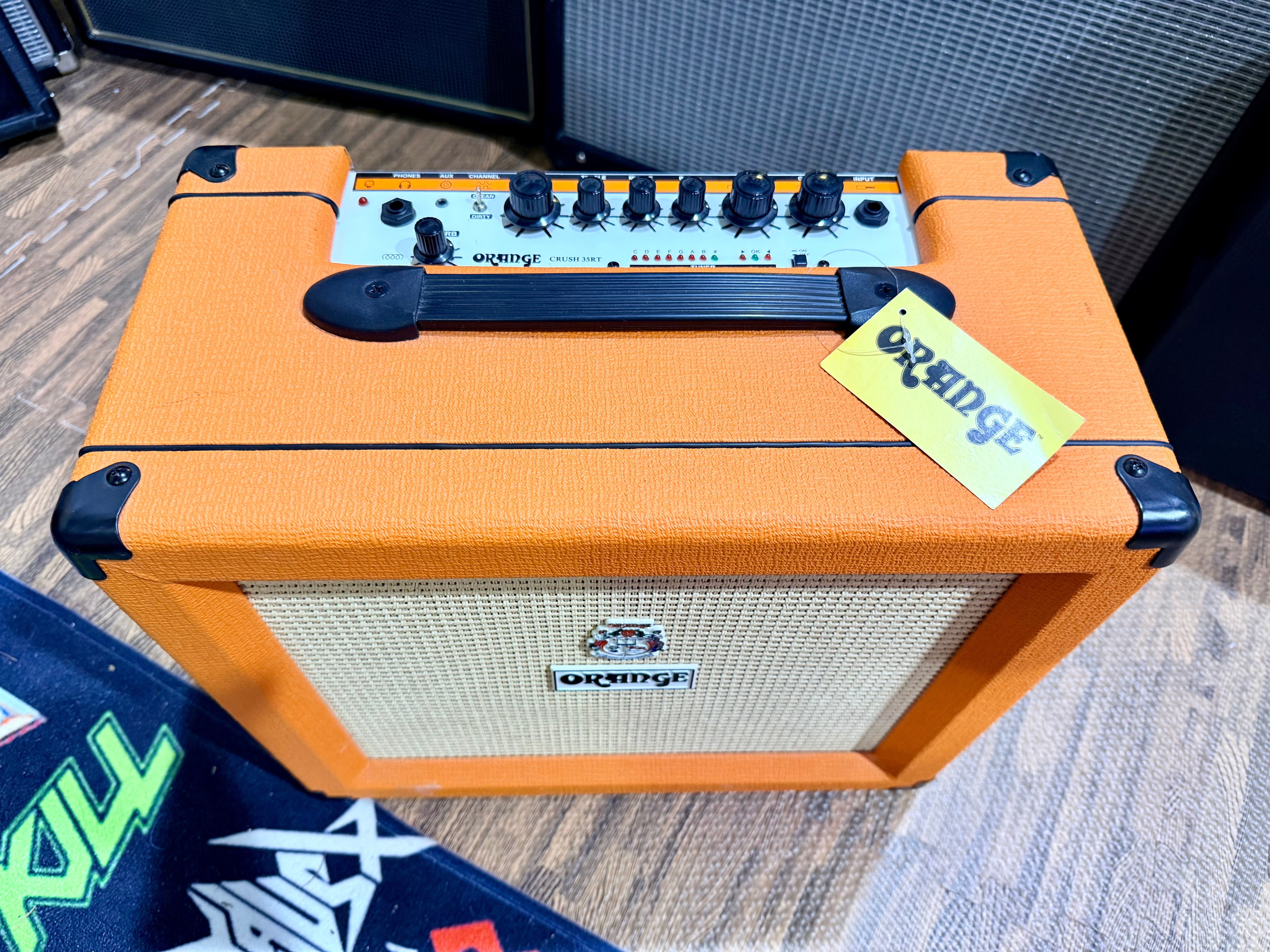 🍊 Orange Crush  35rt Guitar Combo Amplifier~ 35w Amp~ 2 Channel 🍊