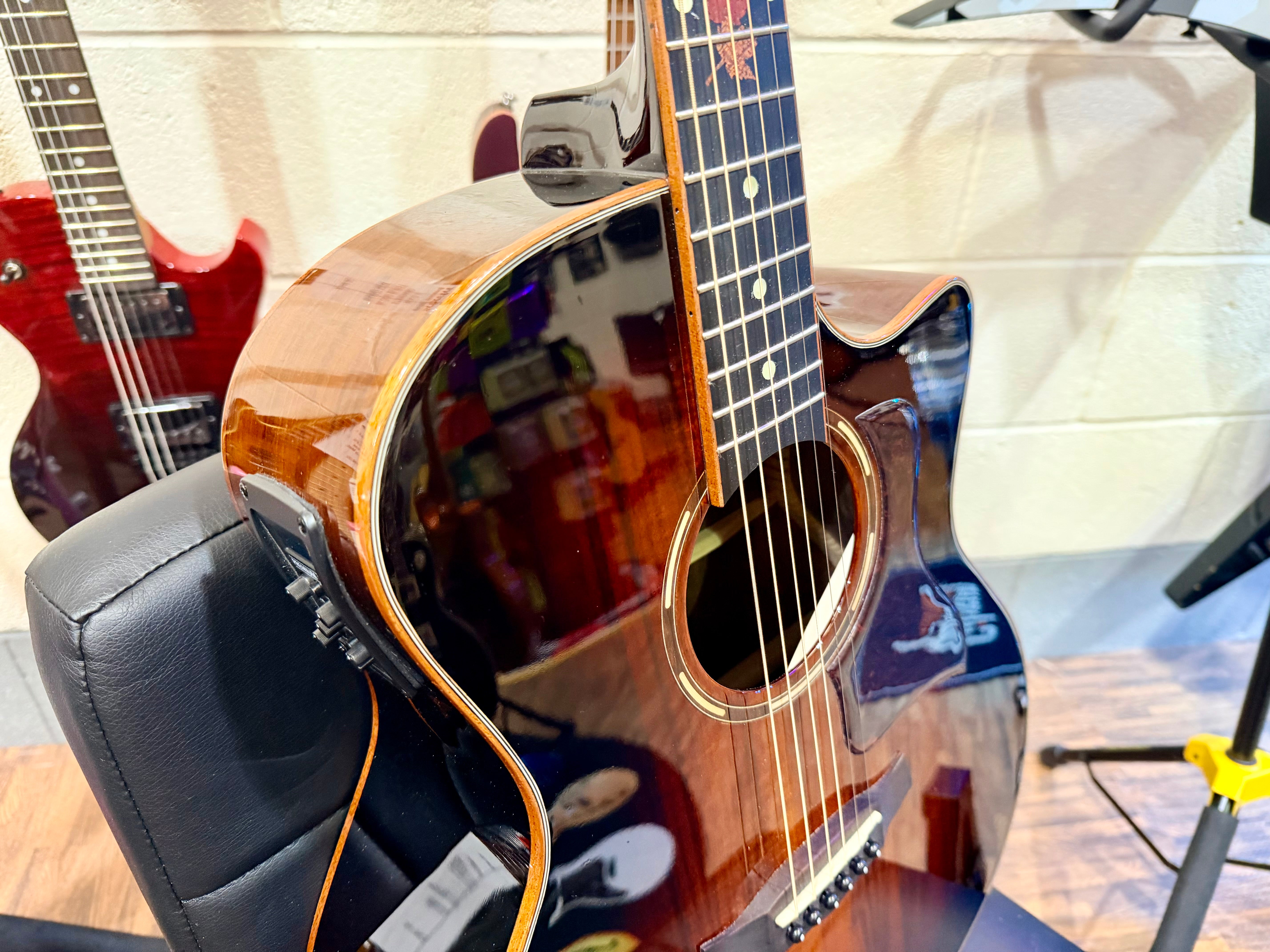 🪵2024🪵 Tanglewood TWX6CEK Winterleaf~ Grand Auditorium Electro ~ Koa Exotic!