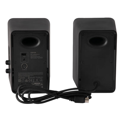 Edifier QR30 Active Bluetooth Bookshelf Gaming 2.0 Speaker Set - Black