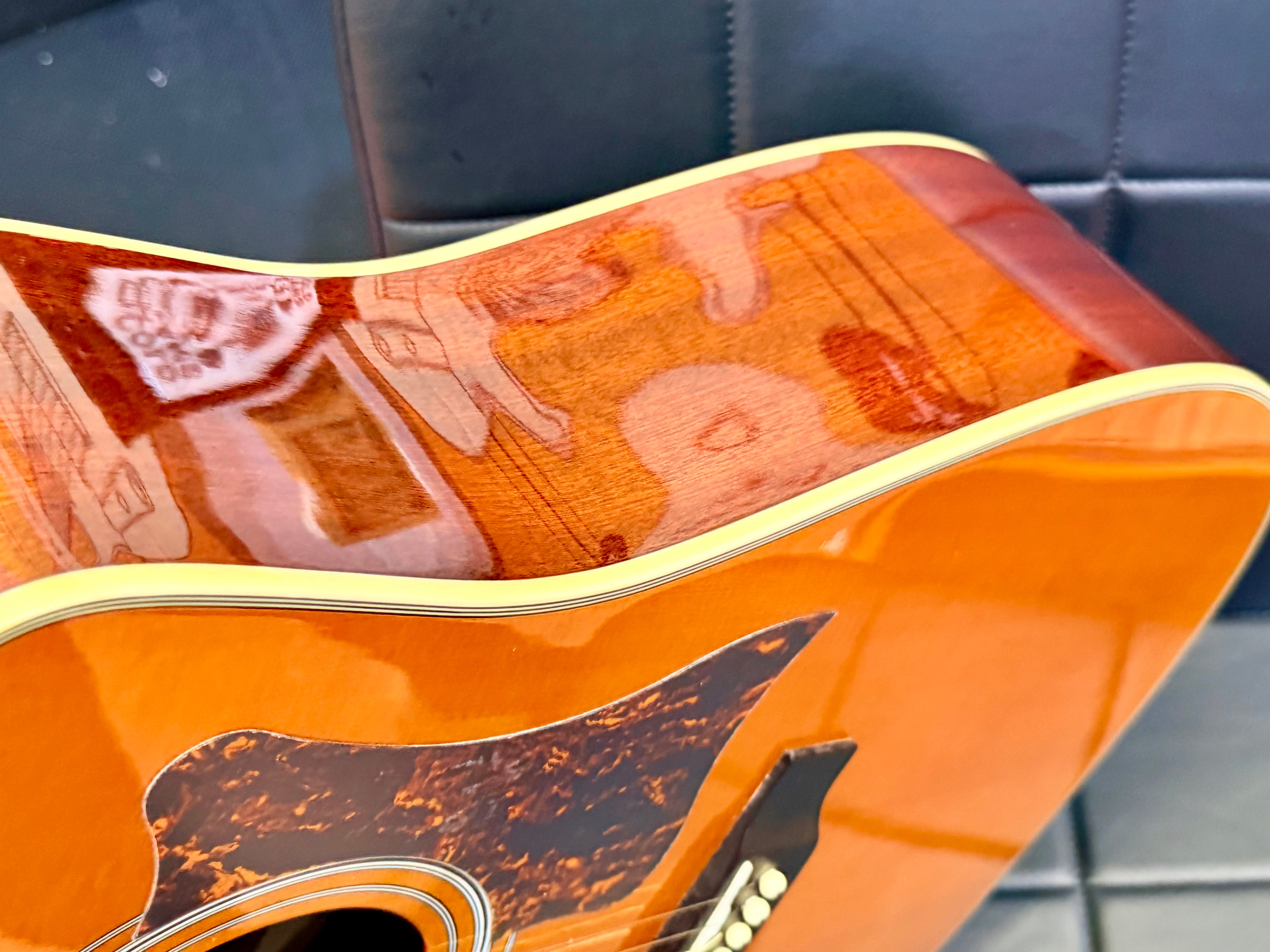 🌟2013🌟 Epiphone Masterbilt DR-500MCE Electro Acoustic Guitar All Solid~ Natural