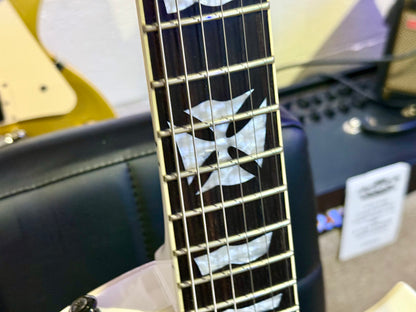 🔥MINT🔥 ESP LTD James Hetfield Iron Cross Signature~ Metallica~ Snow White~2018