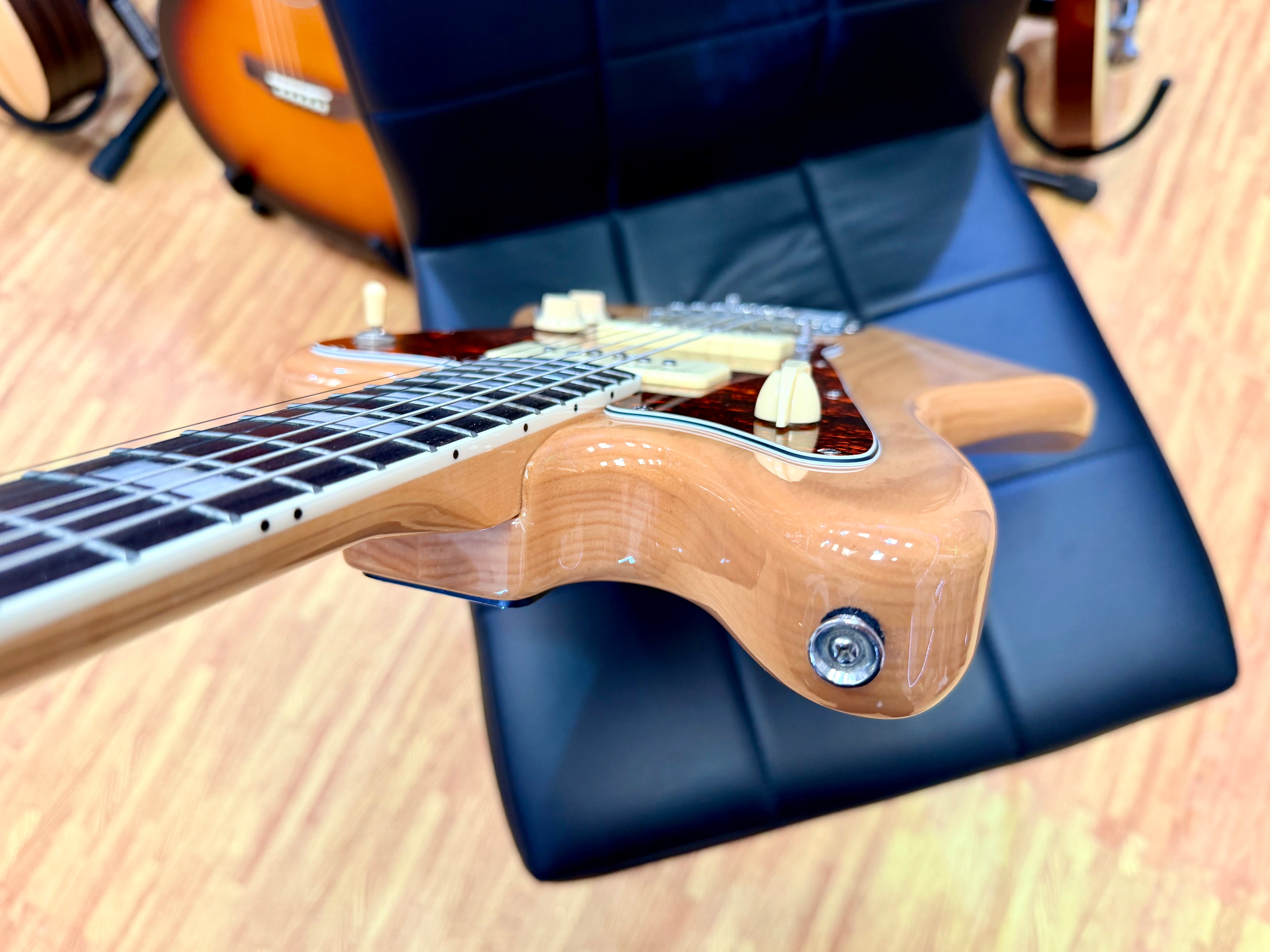 ✨2024✨ Revelation RJT60 DLX Deluxe Natural Swamp Ash~ Alan Entwistle Jazzmaster