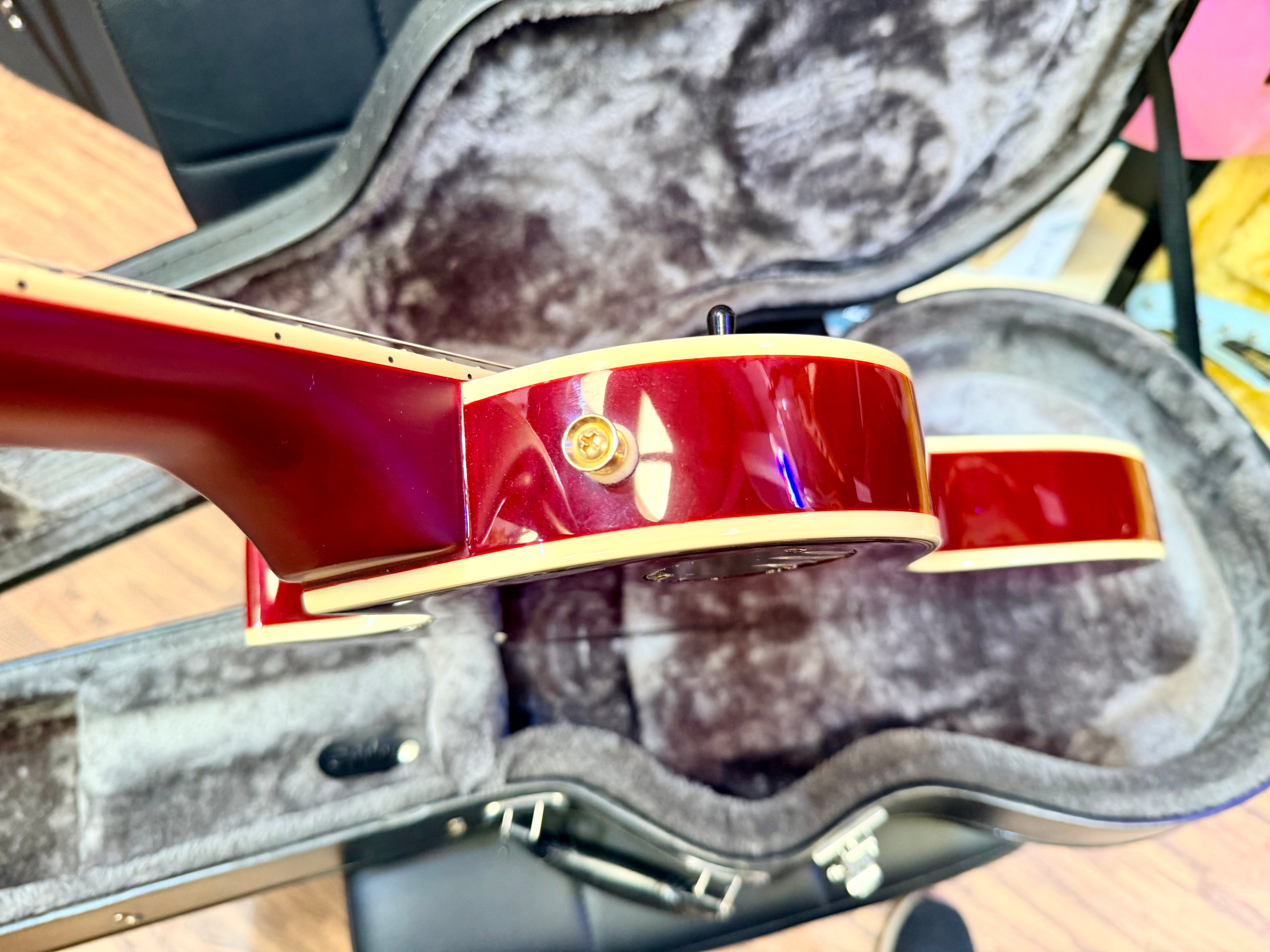 🔥GIBSON PICKUPS🔥 Epiphone Prophecy Les Paul Custom Plus GX~ Cherry Sunburst!