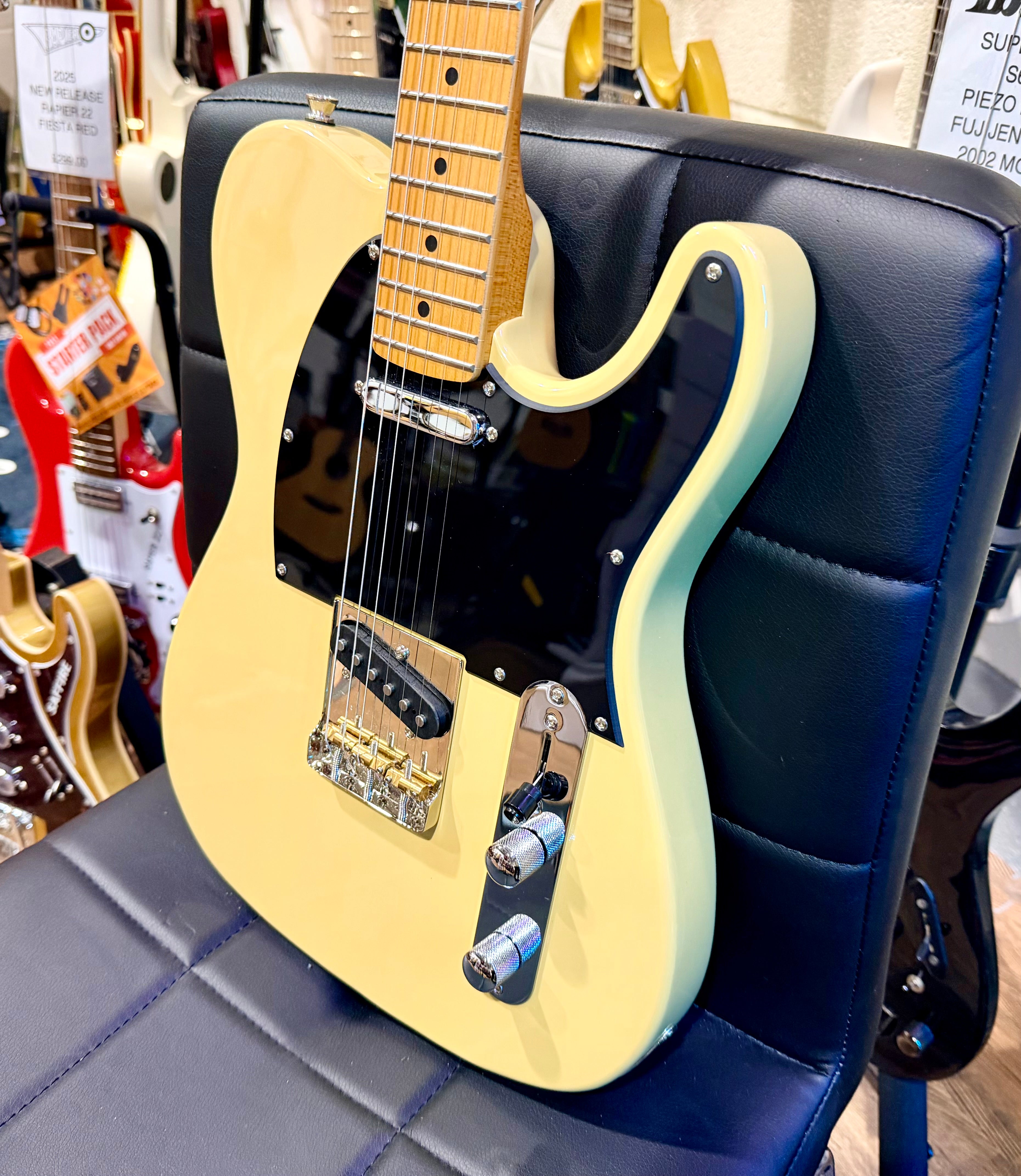 🌟NEW 2025🌟 Jet JT-350 Electric Guitar~ Butterscotch Blonde~ Telecaster Style!