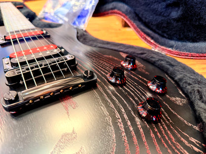 🔥RARE🔥 2003 Gibson Les Paul Voodoo Limited Run~Ebony + JuJu + Snakeskin Case!