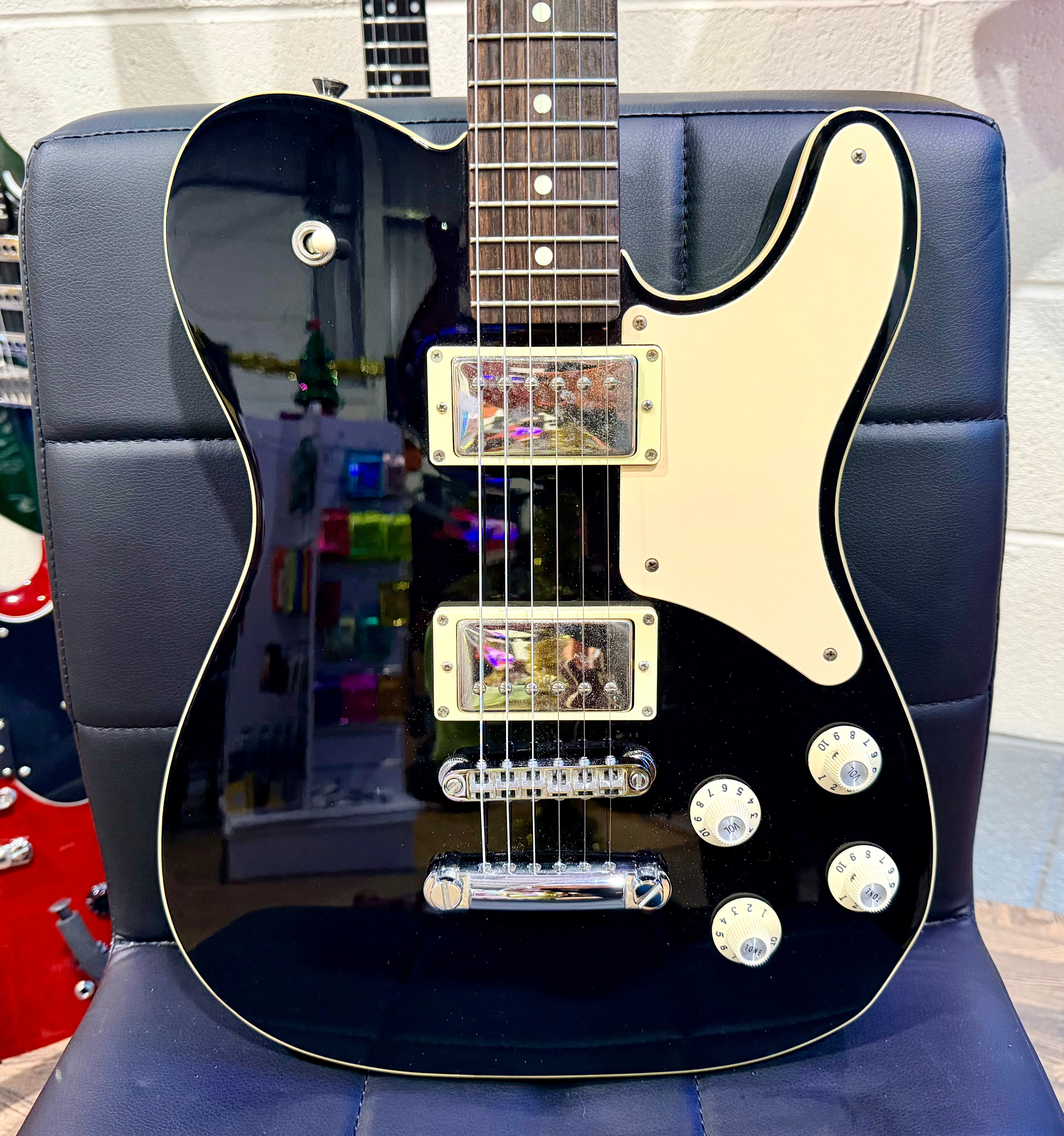 🔥2020 JAPAN🔥 Fender MIJ Telecaster Troublemaker~ Black~ HH Pickups~ Jap Tele!