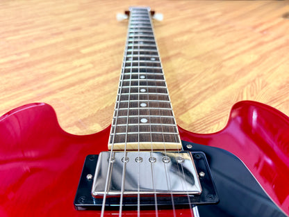 ✨2025✨ Epiphone Inspired by Gibson ES-335 Cherry~ Semi Hollow Electric Guitar!