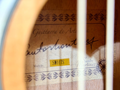 ✨EX-DEMO✨ Santos Martinez SM440TS Thin Body Electro Classical Nylon Guitar!