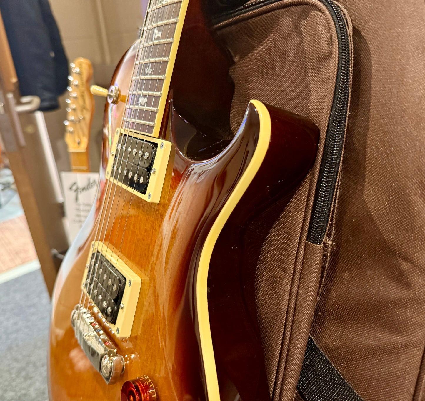🌟2015 KOREA🌟 PRS SE 245 Single cut Electric Guitar~ Vintage Sunburst + Gig Bag