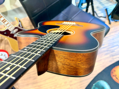 ☀️NEW☀️ Vintage VEC300SB Folk Cutaway Electro-Acoustic Guitar~ Sunburst!