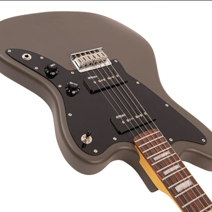 Vintage V65H ReIssued Hard Tail Electric Guitar ~ Satin Grey