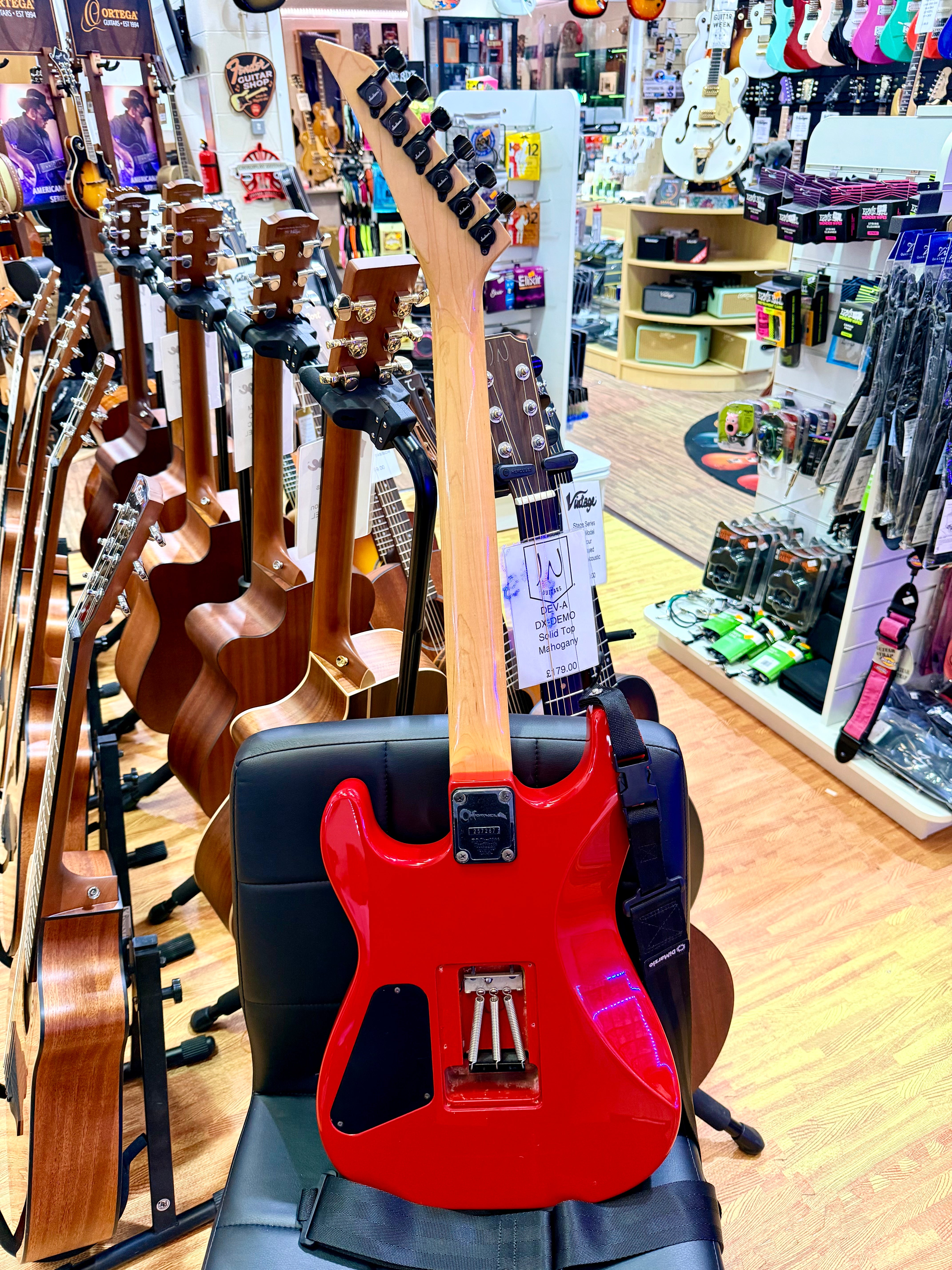 🔥RARE🔥 1987 Charvel Model 2 Red~ MIJ 80s Made In Japan~ JT6 Floyd Rose/Jackson