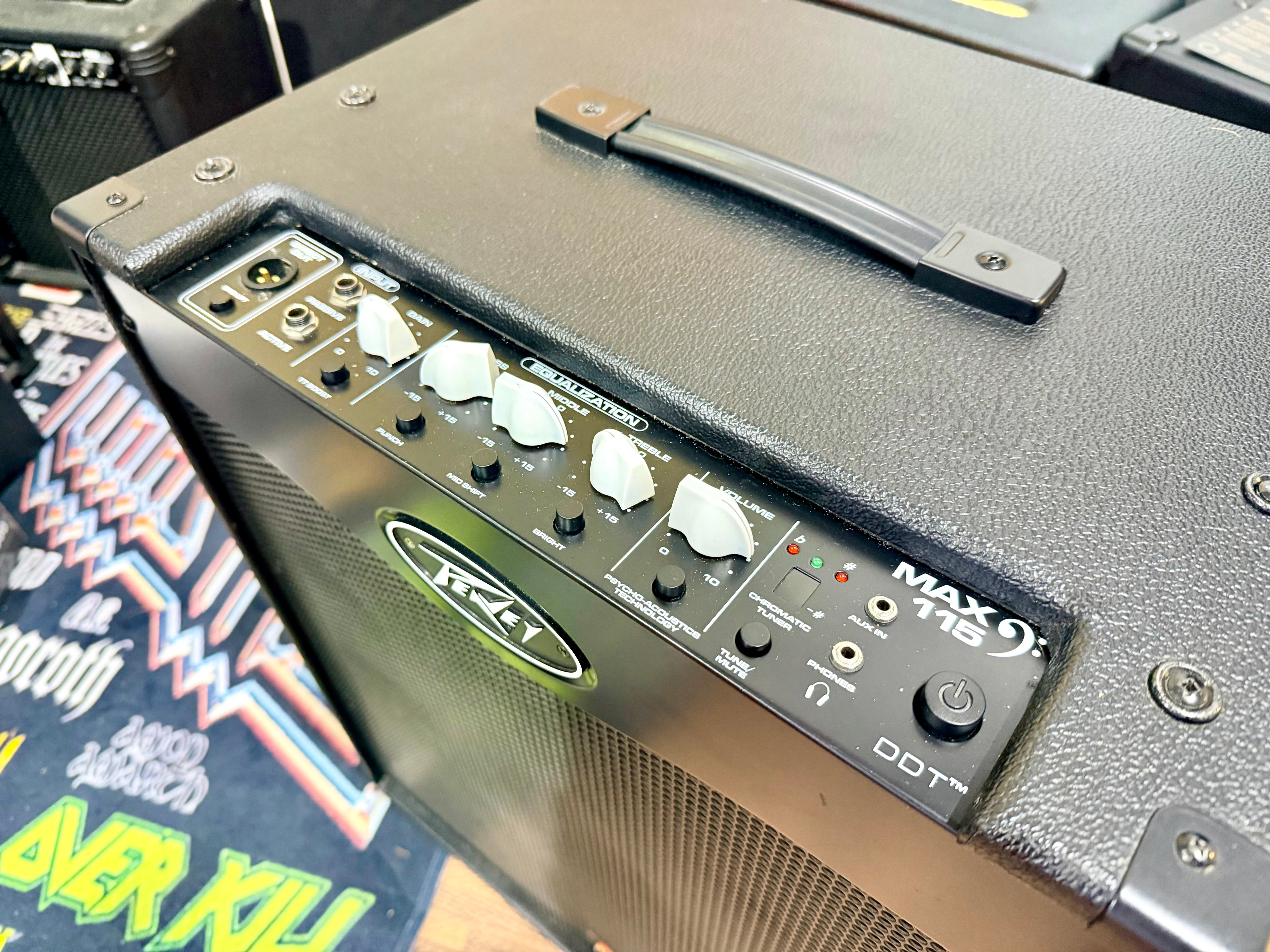 🔥BASS AMP🔥Peavey Max 115 Electric Bass Guitar Combo Amp~ 300w~ 15” Speaker!
