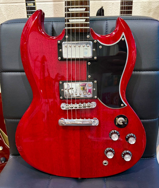 🍒 2000 KOREA 🍒 Epiphone SG G-400 Standard~ Heritage Cherry Electric Guitar!