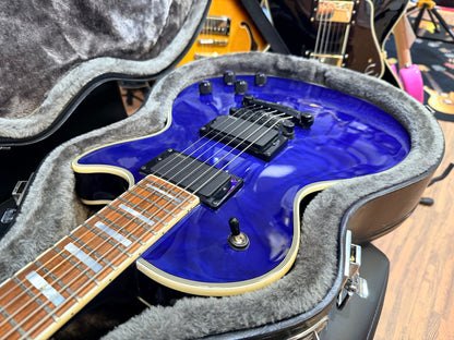 🔥2019🔥 Epiphone Les Paul Prophecy Custom Plus EX~ Midnight Sapphire~ EMG P’Ups